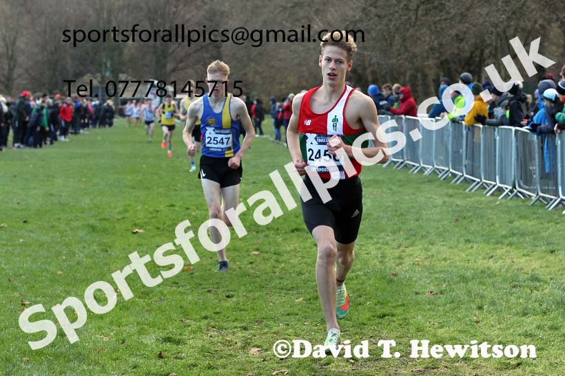 Mens under-20s, European Cross Country Championships Trials, Sefton Park, Liverpool. Photo: David T. Hewitson/Sports for All Pics